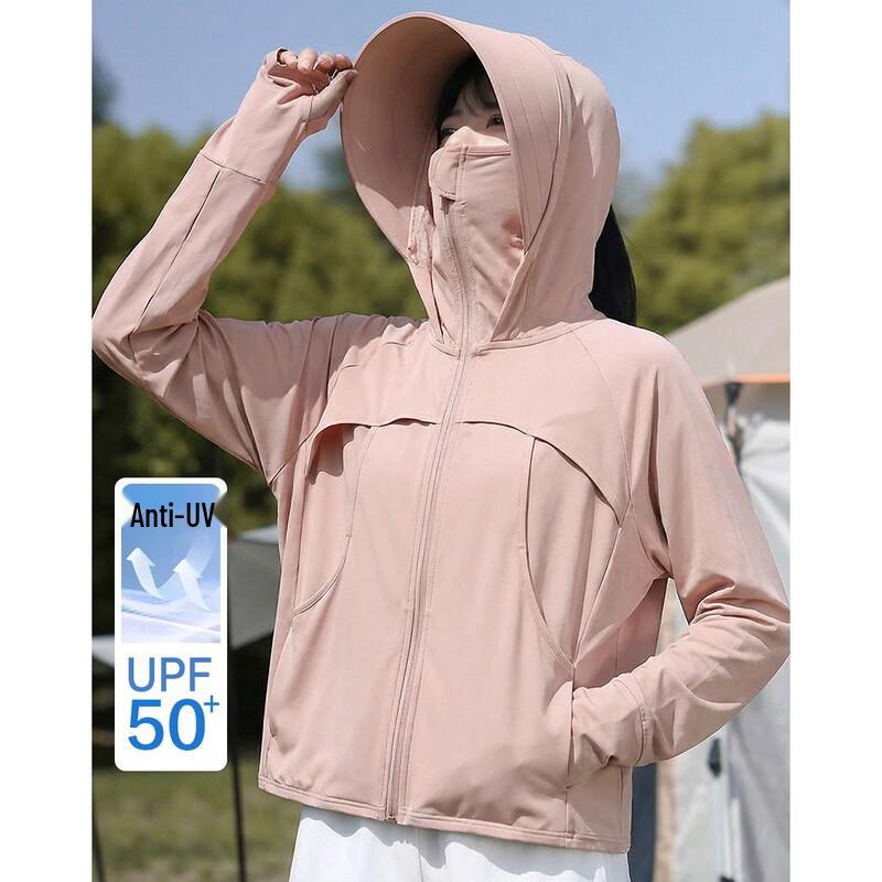 

Women s UPF50+ Sun Protection Batwing Hooded Jacket S