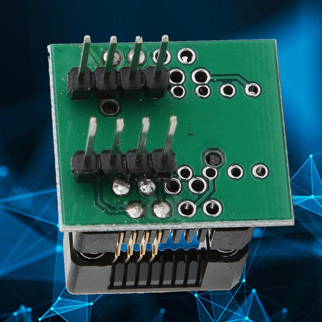 Adapter Socket Converter Module SOP8 to DIP8 Electronic Components 200 Celsius150