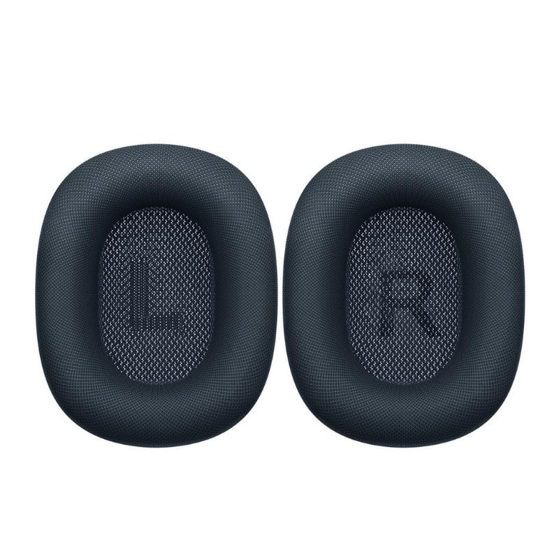 

For Max Cover Headphone Ear Pads Replacement Sponge Headset Set Spare Accessories with Knit-mesh Structure чёрный