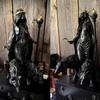 Estátua de Bruxa Cracker Barrel 2025 - Decoração de Halloween em Resina