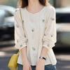 Navava Women S Floral Embroidery Round Neck 3 4 Sleeve blouSe Nb3128