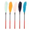 Feather Tickled Erotic Feather Whip Spank Flogger Bondage Blindfolded Stimulation Teasing Stick Adult Toys