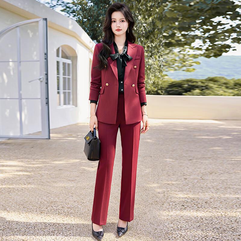 Women's Professional Long-Sleeve Suit Set