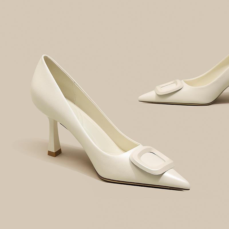 

Новые весенне-осенние туфли для свадебной вечеринки, модные туфли-лодочки, женские туфли на высоком каблуке для танцевальной вечеринки 35 абрикосовый