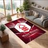 Nottingham Forest FC Bedruckter Kristall-Samtteppich Rutschfester Kristall-Samtteppich Für Sofa Schlafzimmer Innenbereich Heimdekoration
