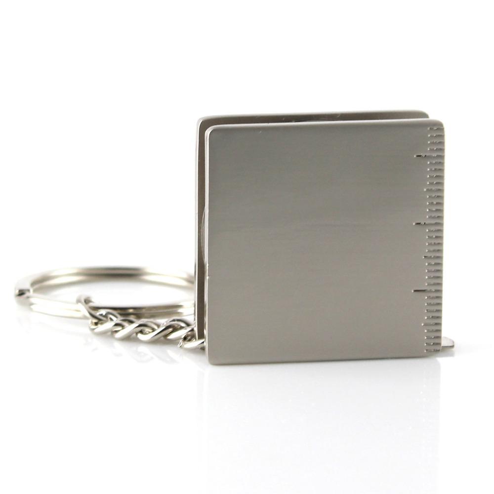 Mini Size Tape Measure Keychain Portable Keyring Pull Ruler Retractable Gauging Tools  Hand Gauging