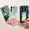 Phone Case For Infinix Note 50 Pro Note50 50 Pro+ Casing Liquid Silicone Cartoon Dragon Funny Cat Seabeach Pattern Back Cover