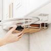 Wall Hanging Bathroom Accessories Kitchen Organizer Shelf Self-adhesive Stainless Steel Sink Coat Racks Home Gadgets Drying Rack