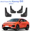 4pcs Car Mud Flaps For XPeng G6 2024 2025 2026 Mudflap Mudguard Guard Splash 4x Front Rear Parts Fender Auto Accessories