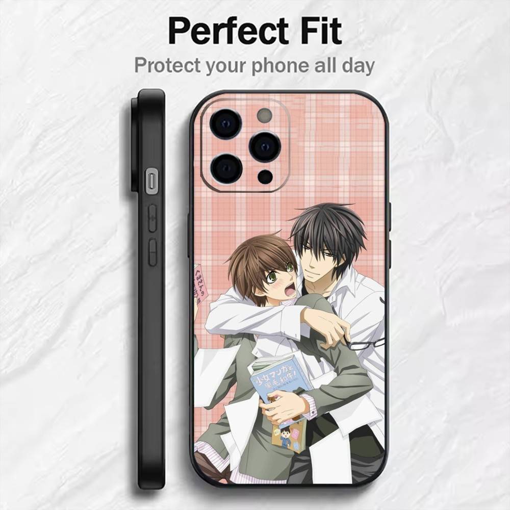 Films Junjo R-Romantica Akihiko  Phone Case For iPhone17,16,15,14,13,12 Plus,Max Soft Silicone Black Cover