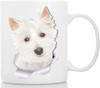 3D Pet Puppy Ceramic Coffee Mark Cup Dog Tea Cup 2024 New Gift Foreign Trade Pets