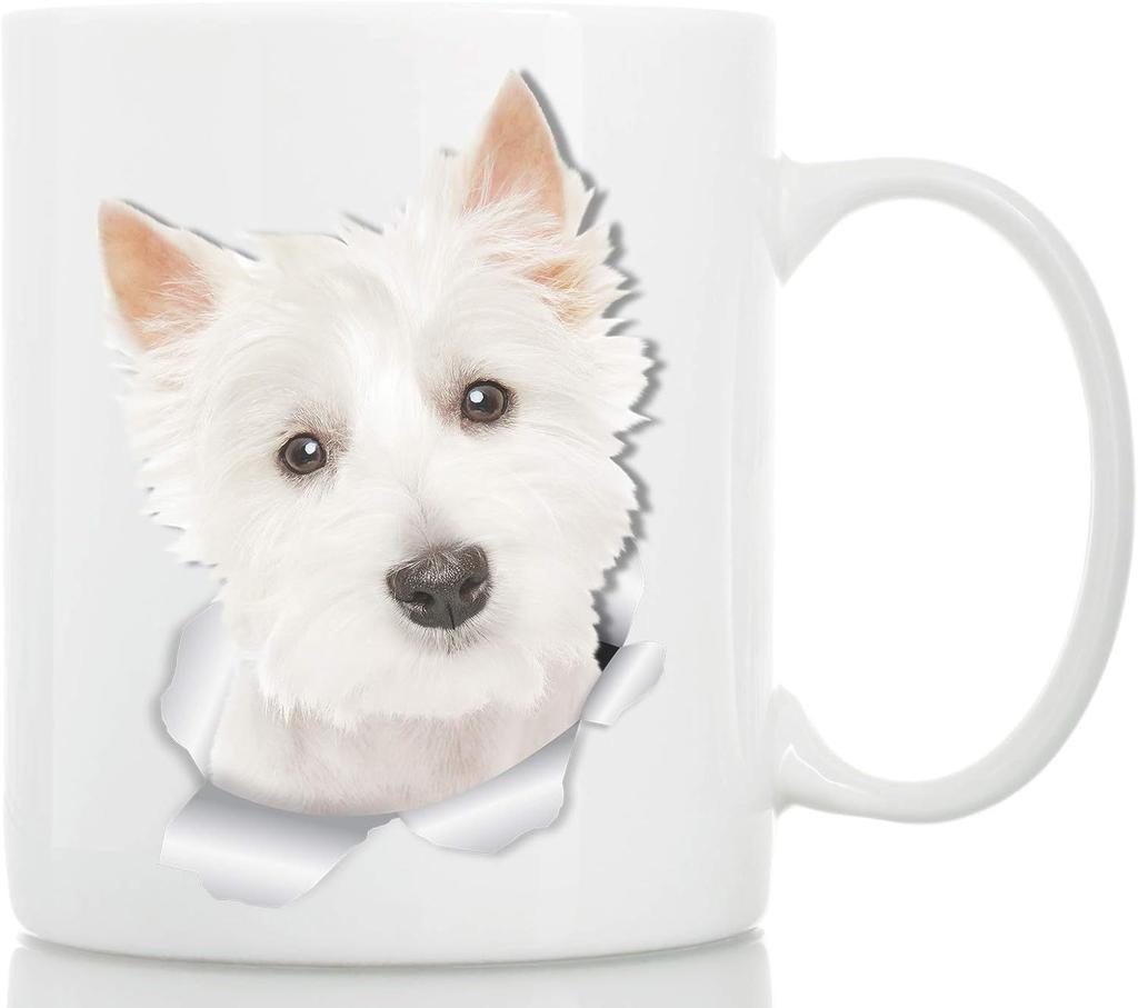3D Pet Puppy Ceramic Coffee Mark Cup Dog Tea Cup 2024 New Gift Foreign Trade Pets