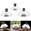 Basting Cover Flat Top Griddle Lid Burger Cheese Melting Dome for Outdoor BBQ Patties