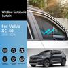 Niestandardowa osłona przeciwsłoneczna na okno boczne z siatki prywatności do Volvo XC40 2018-2024
