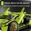 Little Green Bull 1:14 Smart Building Block Compatible with Lego Double Speed Racing Series Panamera Formula