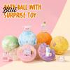 Spa Bath Ball Salt with Surprise Toy Inside Fruity Floral Plants Extract Handmade Natural Sea Bubble Women Men SPA Gift