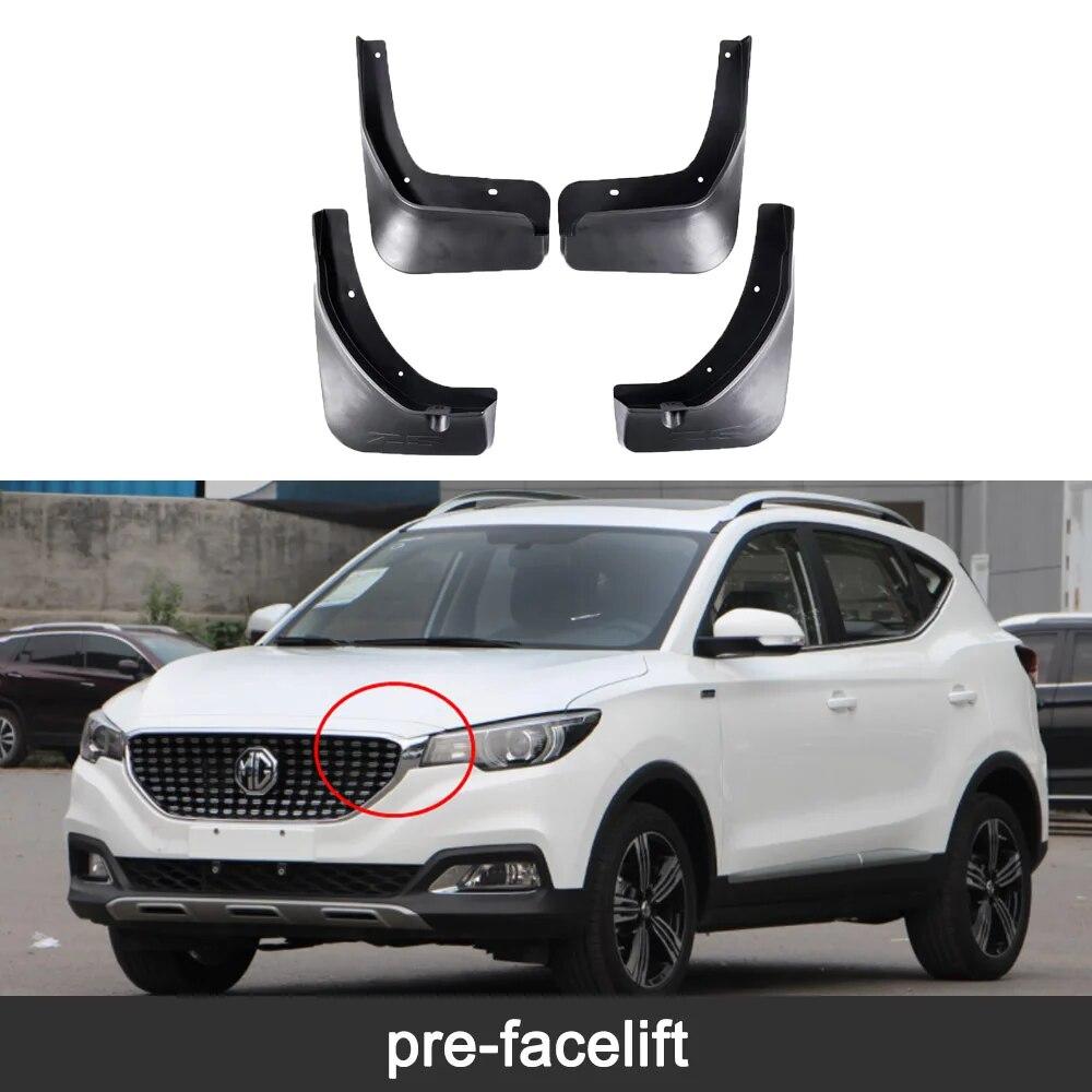 4 PCS Car Mud Flaps  for MG ZS MGZS 2017 2018    2022 Auto Mudguard Splash Guards Fender Mudflaps Auto Accessories