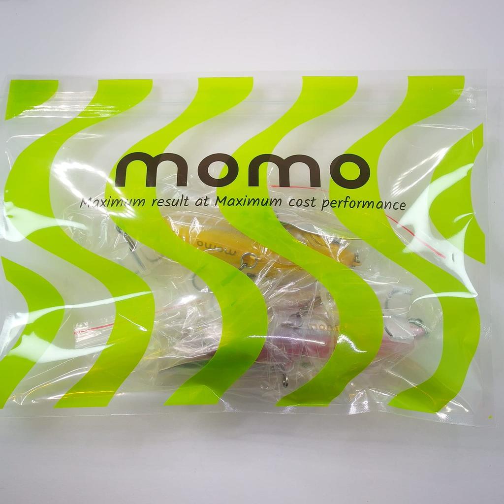 Momo Lure Large Crawler Cicada Cicada Dodge Big Bass Fishing Yellow Bone Bait, Lure, Cicada, (Pink & Set)