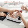 Nail Dust Collector Vacuum Cleaner Manicure Machine Adjustable Speed USB Rechargeable Low Noise Nail Dust Remover Tool
