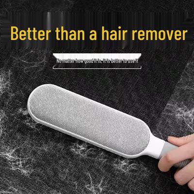 מברשת מוך לבגדים ומסיר שיער חתולים למעילים עליונים וצמר