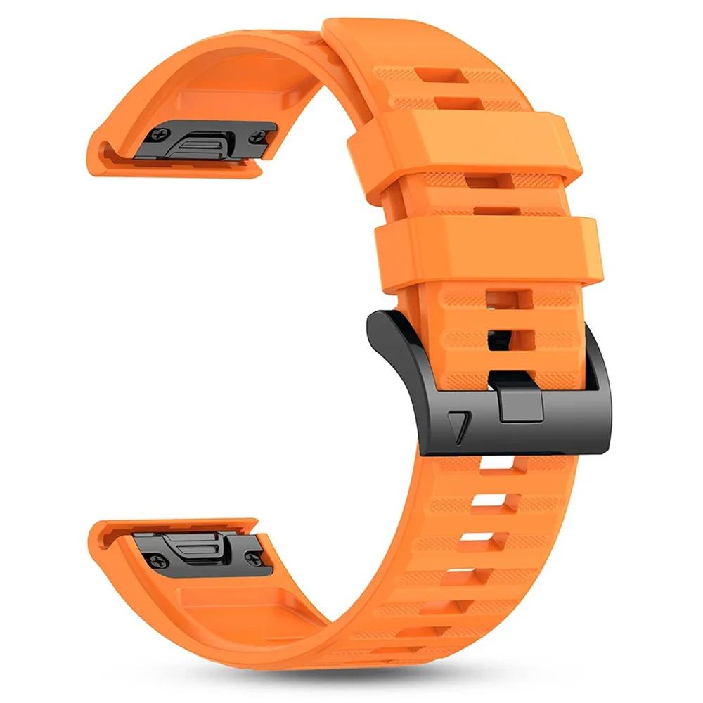 22 26MM Silikon Uhrenarmband für Garmin Fenix8 E Fenix 7 7X 6X 6 Pro 5 5X Epix Gen2 Enduro 3 970 Armband QuickFit Armband