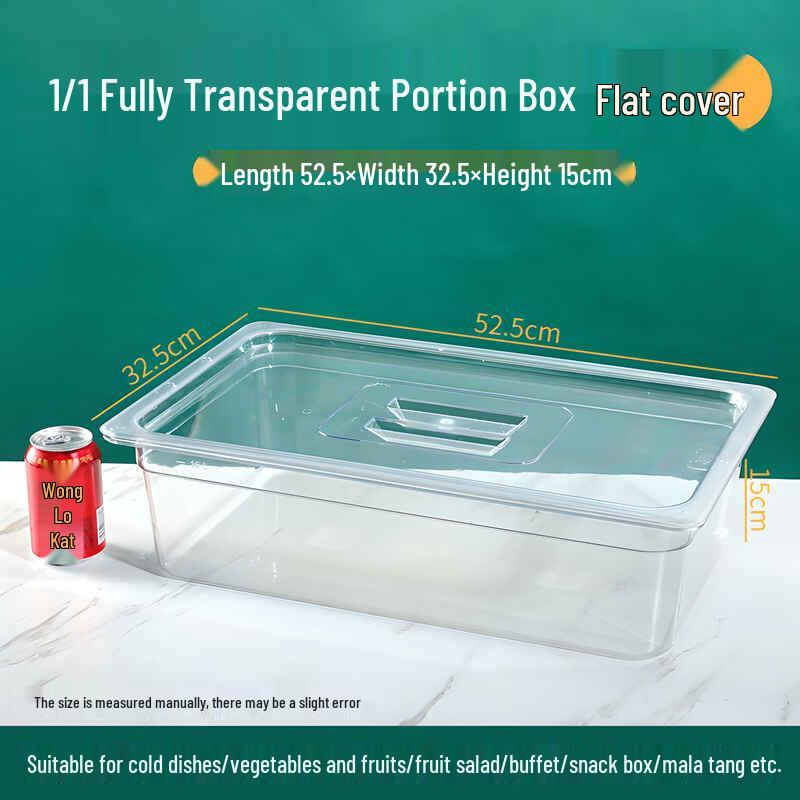 Wuhe Acrylic Transparent Commercial Food Display Tray
