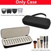 Grooming Clipper Blade Case 12 Slots Grooming Clipper Blade Case Holder Barber Guard Blades Storage Bag Organizer Beauty Supplie