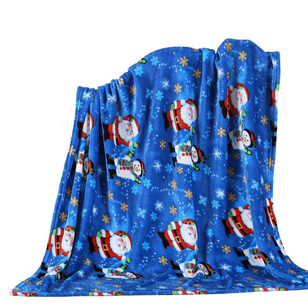 Christmas Blanket. Universal Blanket For The Whole Family. A Must-have For Home Parties