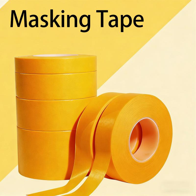 High-Adhesion Washi Tape for Cars Heat-Resistant Orange Stickers for Car Decoration Seam Filling and Car PaintingPinstriping Tape 3
