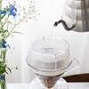 Hario V60 Drip-Assist Set (Pete Likata Model) - 1-4 Cup Coffee Brewing Support Device, Transparent, Made In Japan (PDA-1524-T)