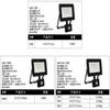 Pir Body Sensor Led Flood Light With Auto Motion Detection For Outdoor Security