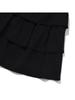 KIRSH Tiered Pleated Mini Skirt [Black]