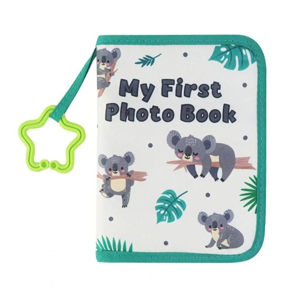 

17 Photos Photo Book Gift Loose-leaf Album Cute Growth Memorial Photo Album світло-зелений колір