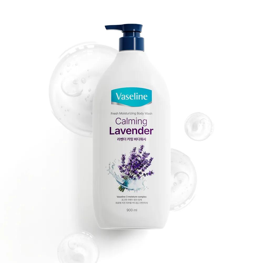 Vaseline Fresh Moisturizing High-Moisture Body Wash 900ml * 3