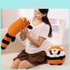 Entzückendes Waschbär Plüschtier Kissen Weiches und Kuscheliges Stofftier Geschenk