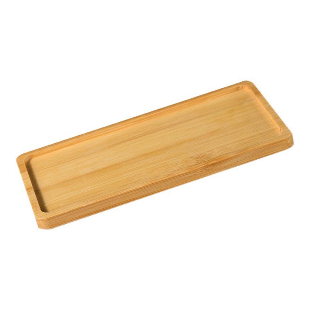 Wooden Coaster for Drinks Natural Rectangular Retro Insulated Coaster Cup Mat for Tabletop