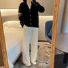 Mink Velvet Knitted Sweater - Women's Autumn/Winter Lazy Style Loose Cardigan