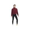New Nike POLAR ONE TF HZ TOP Sweatshirt Women's Burgundy HV8465-677