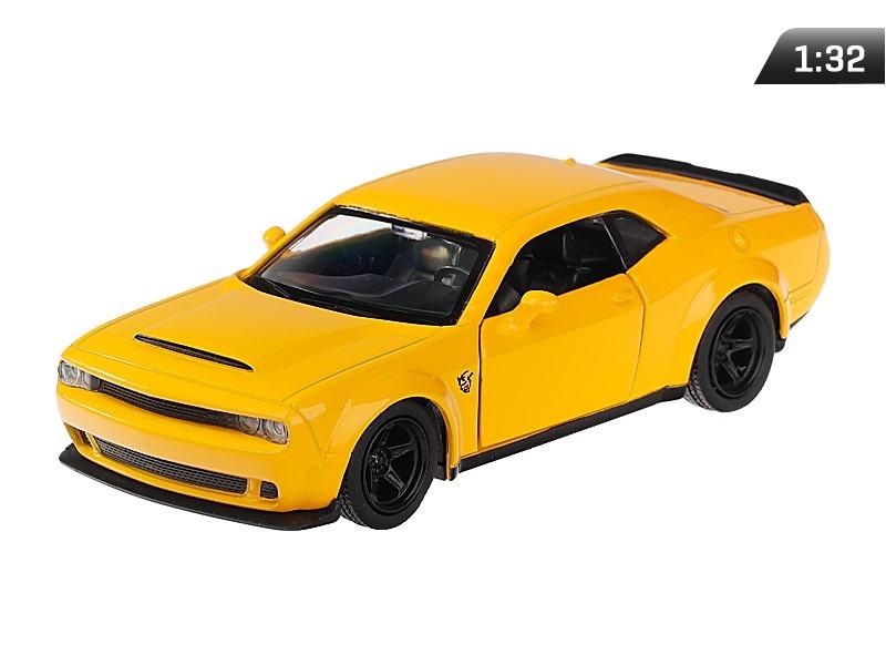 Model 1:32, RMZ Dodge Challenger SRT, żółty