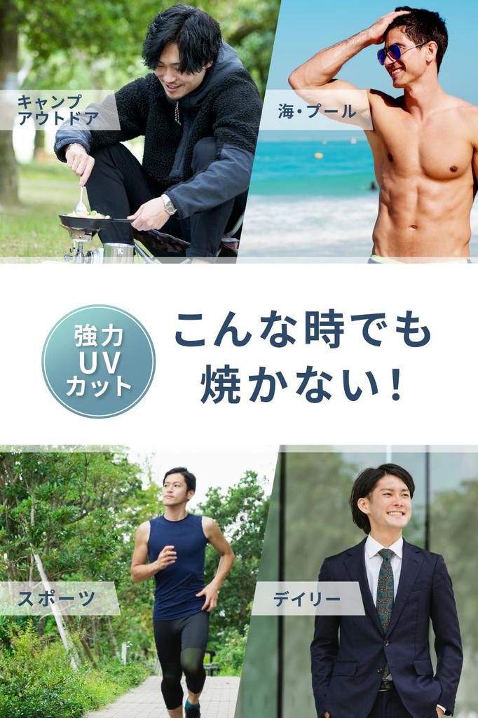 NULL Waterproof Long UVA for Face 40g Men's Sunscreen, SPF50+ PA++++, Protection, & Body,