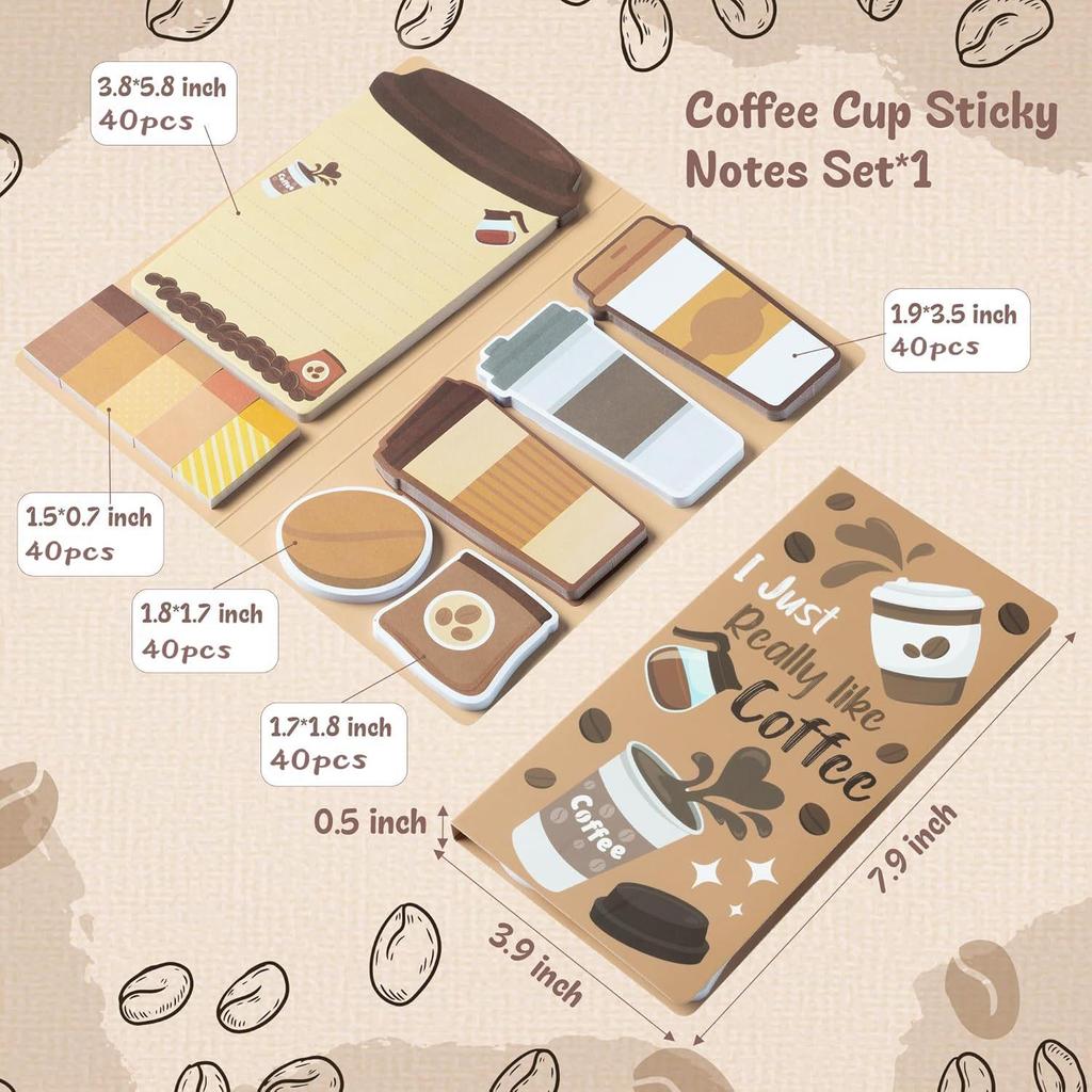 Irregular Shaped Cartoon Animal Sticky Notes for Diaries & Planners - Reusable & Tearable Stickers.