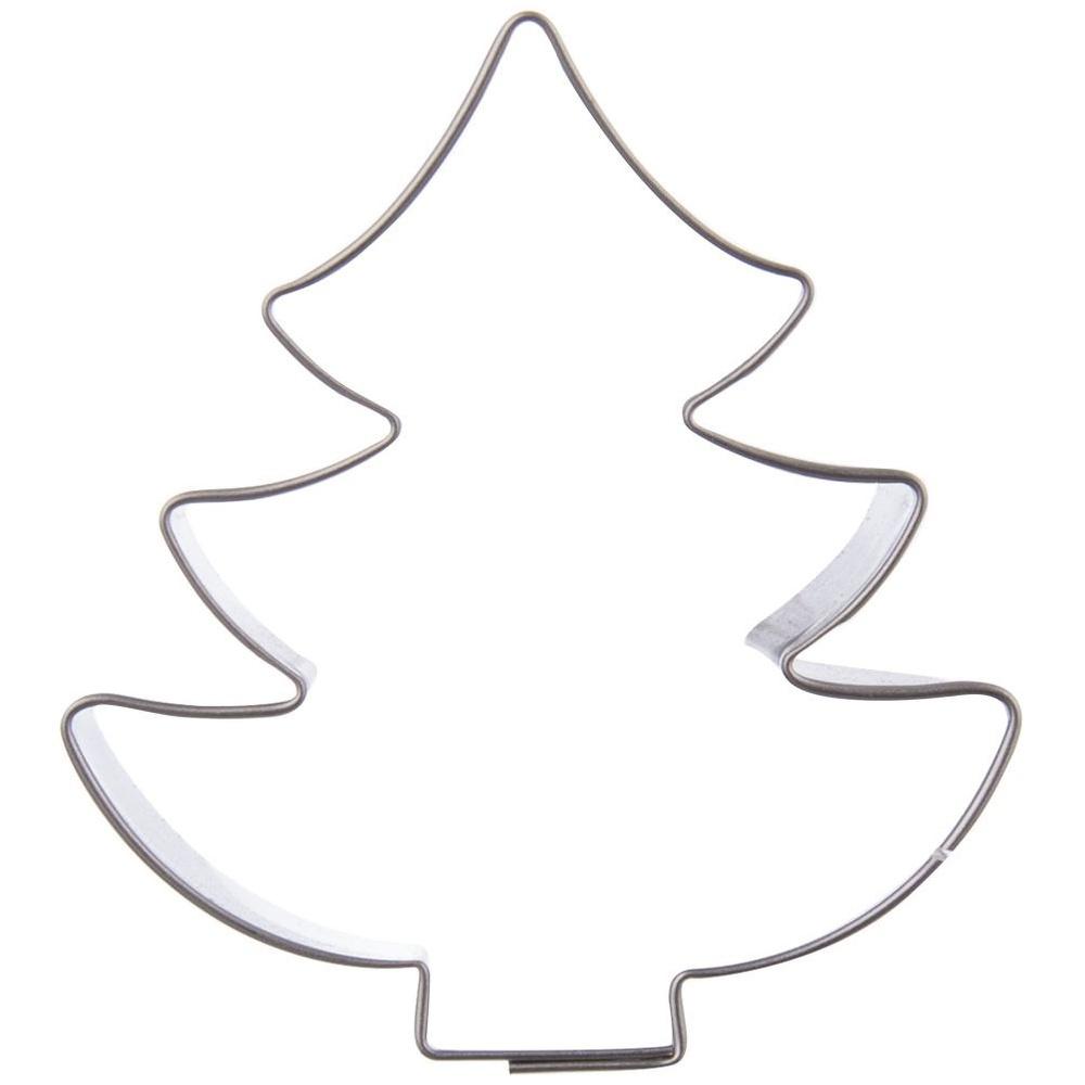 Steel Christmas Tree Cookie Cutter 4.6 Cm