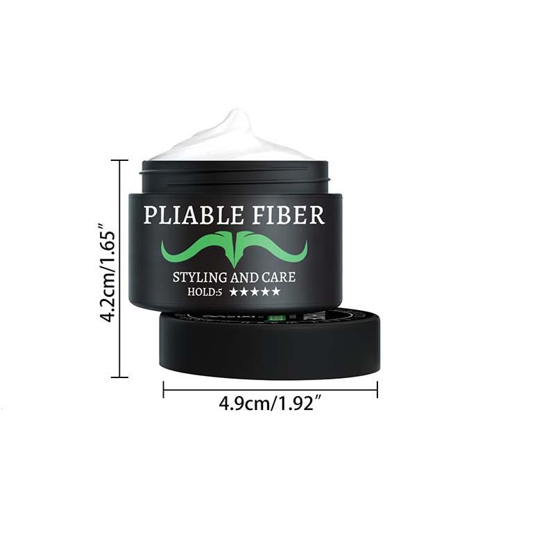 Haarcreme für Männer, Anti-Frizz, Styling-Haargel, natürliche, flauschige Styling-Creme
