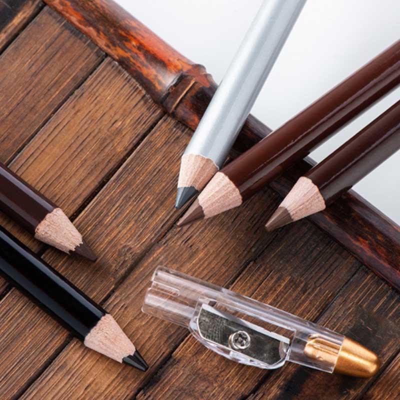 

Водостойкий карандаш для бровей длительного действия с лезвием для бритья по дереву для идеальных бровей