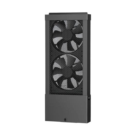 Exhaust Fan for Sliding Windows Reversible Airflow Fan with Double-Layer Metal Mesh Powerful Quiet