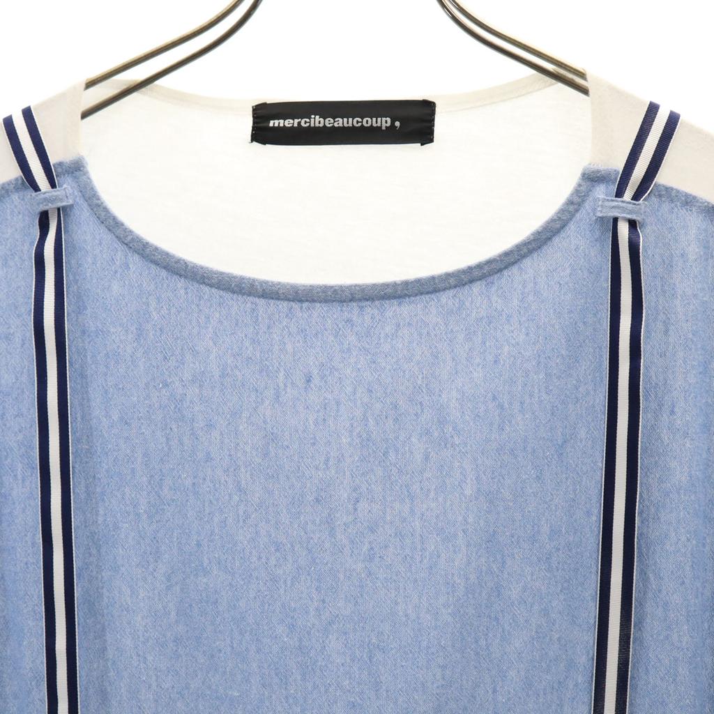 mercibeaucoup. Short sleeve With suspenders Cut 1 white Women Used