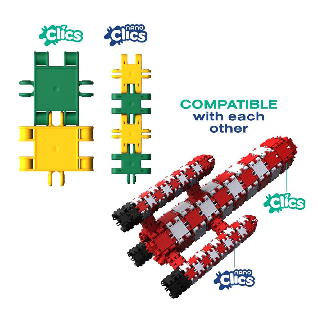 Nano Clics Creative Builders Blocks 125 Pcs. 8+