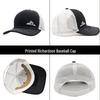 Casquette de camionneur créative avec vue sur la montagne: Casquette en Mesh Courbée à Séchage Rapide pour Homme