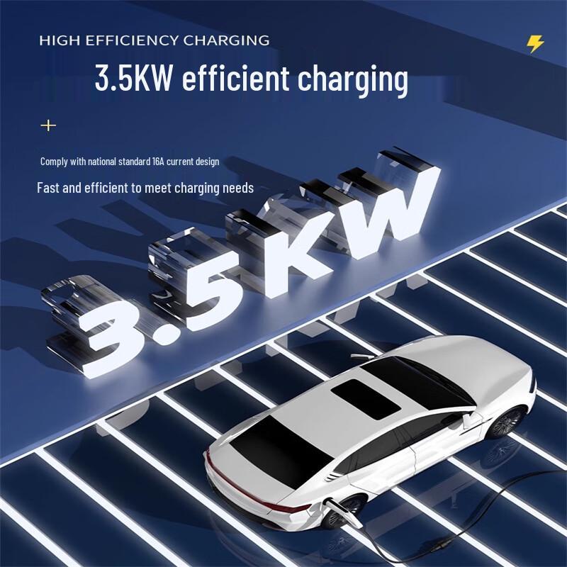 Portable EV Charger with Adjustable Current