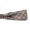 Louis Vuitton N51129 Damier Aubagne Shoulder Bag Damier Canvas Ebene Brown